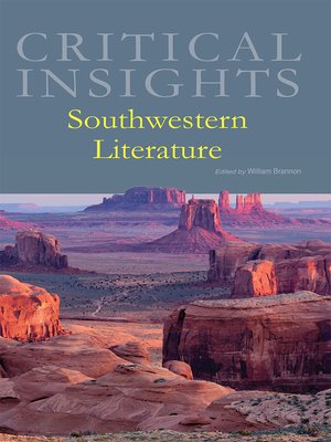 cover image of Critical Insights: Southwestern Literature
